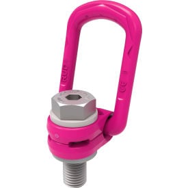 RUD Hoist Ring 180 Pivot 44090 lb. Load Capacity Pink Steel M48 Bolt 7982967