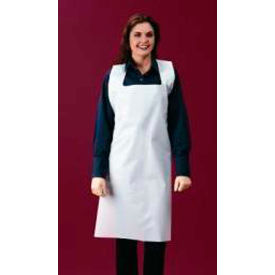 1 Mil Polyethylene Apron White 24