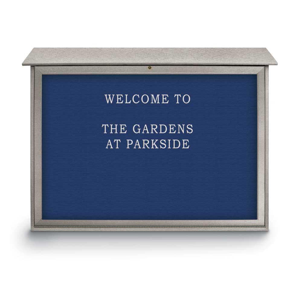 Enclosed Letter Board: 45