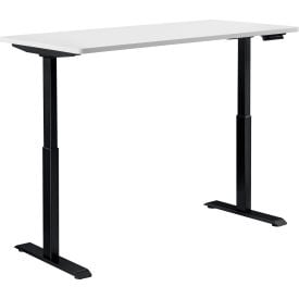 Interion® Electric Height Adjustable Desk 48