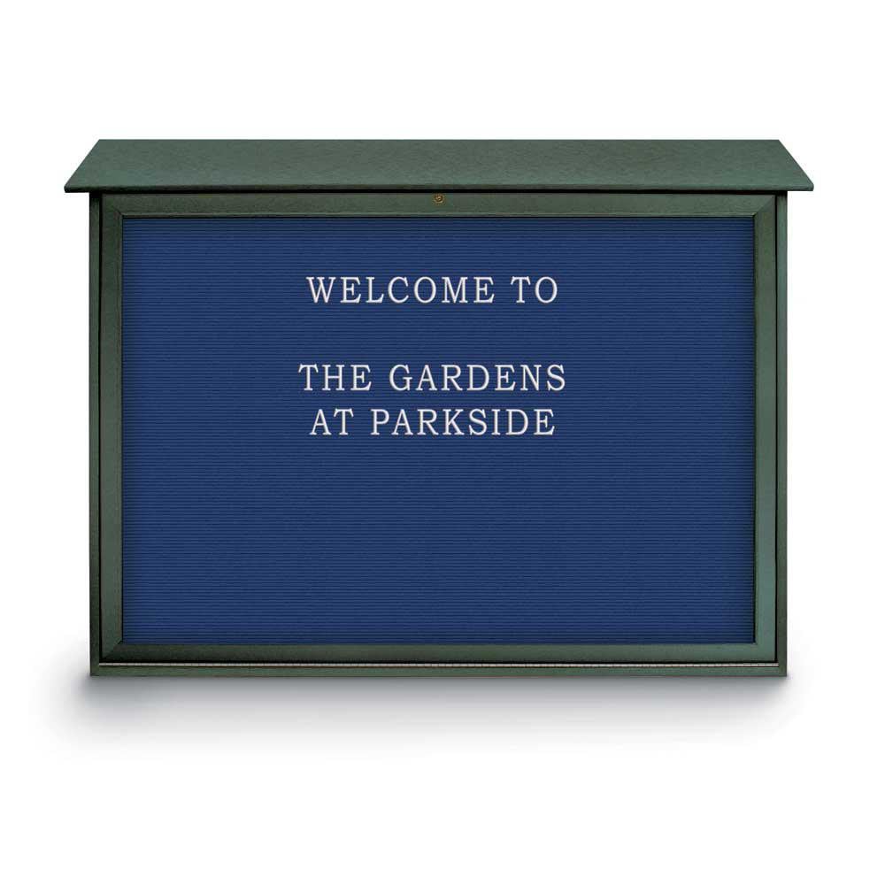 Enclosed Letter Board: 45