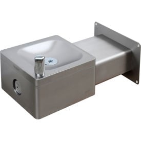 GoVets™ Outdoor Wall Mount Drinking Fountain Stainless Steel 224761