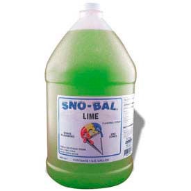 Snow Cone Syrups - Lime - Pkg Qty 4 72005CS