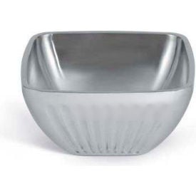 Vollrath® Fluted Double-Wall Insulated Serving Bowls 47683 5.2 Quart Square - Pkg Qty 2 47683