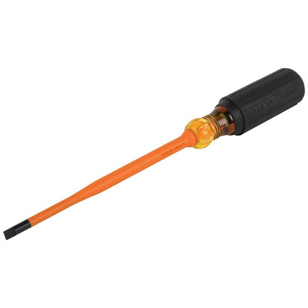 Slotted Screwdrivers, Blade Width (Inch): 1/4 , Blade Length (Inch): 6 , Overall Length (Decimal Inch): 10.3100 , Handle Type: Insulated, Cushion Grip  MPN:6926INS