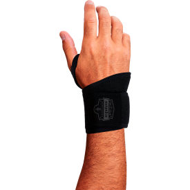 Ergodyne® ProFlex® 415 Wrist Wrap Support With Thumb Loop One Size Black 72106