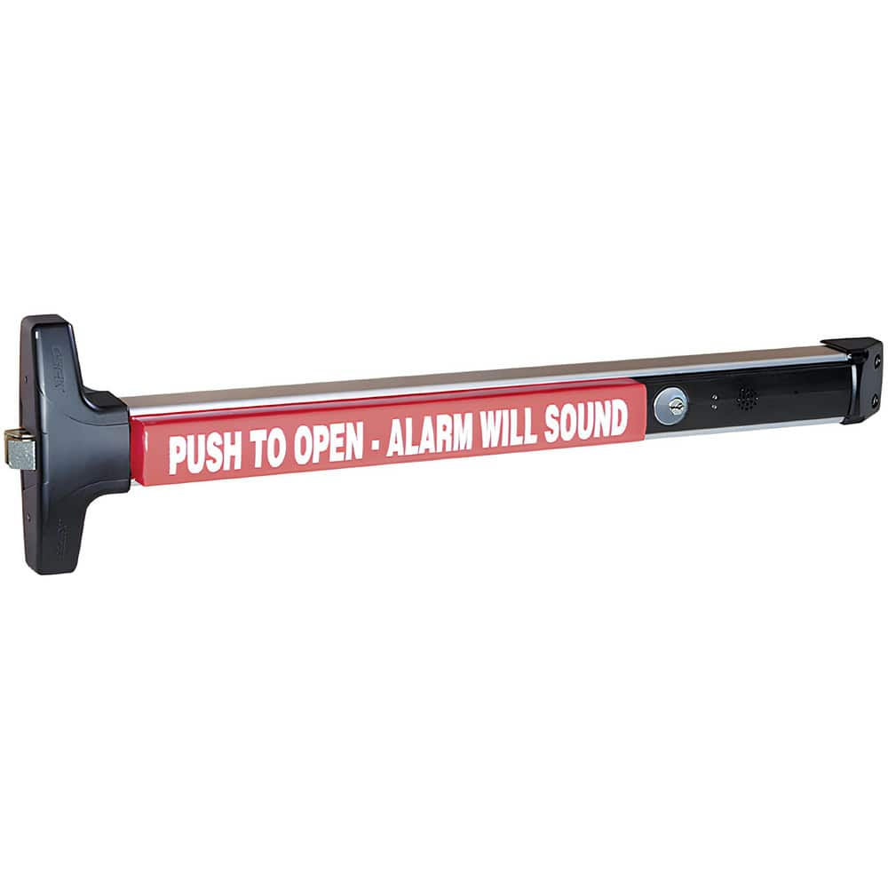 Push Bars, Material: Metal , Locking Type: Exit Device Only , Finish/Coating: Satin Aluminum, Clear Anodized , Maximum Door Width: 4ft  MPN:V40 EB CD 628 9