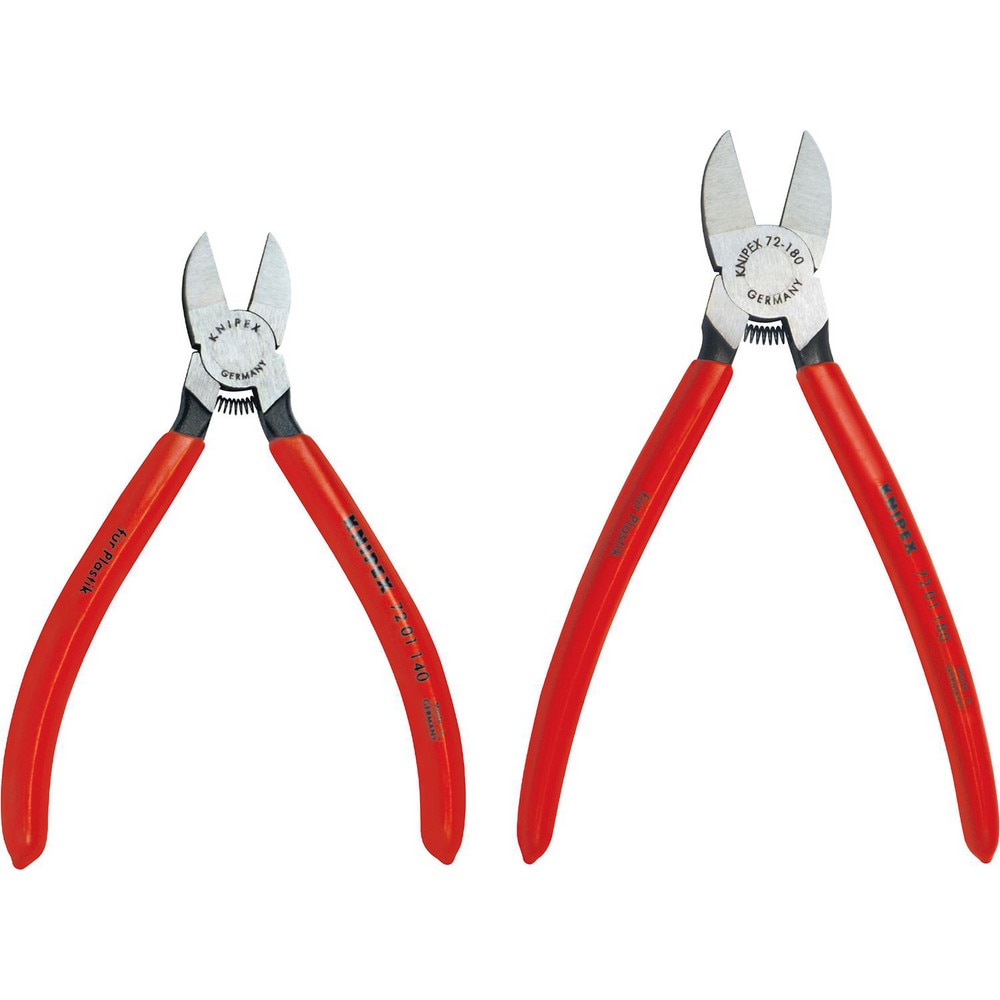 Cutting Pliers, Insulated: No , Overall Length (Inch): 5-1/2in , Head Style: Cutter , Cutting Style: Standard , Handle Color: Red  MPN:9K 00 80 90 US