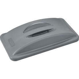 GoVets™ Solid Lid With Handle Gray 904GY261