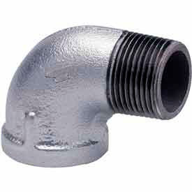 2 In Galvanized Malleable 90 Degree Street Elbow 150 PSI Lead Free 0811017219