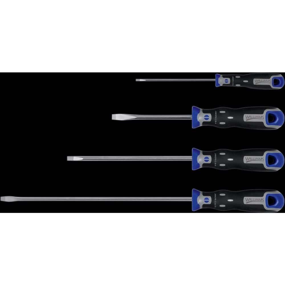 Screwdriver Sets, Screwdriver Types Included: Cabinet, Slotted , Container Type: Vinyl Pouch , Tether Style: Not Tether Capable , Finish: Chrome  MPN:JHWSPRS-4C