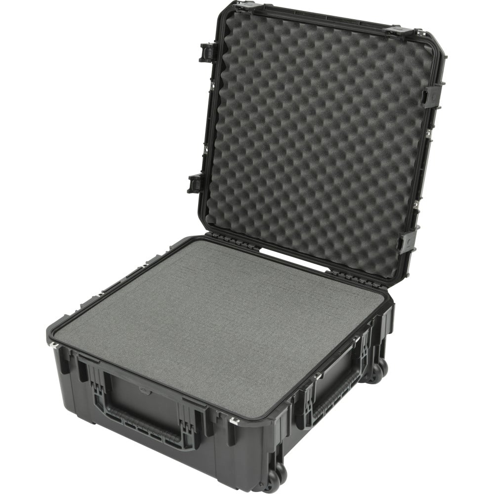 SKB Cases Protective Case With Foam And Wheels, 10in x 24in x 24in, Black MPN:3I-2424-10BC