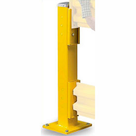 Wildeck® Steel Single Column Post For Double Rail 44