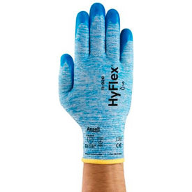 Ansell 11-920-8 HyFlex® Coated Work Gloves Nitrile Grip 15-Gauge Medium Blue - Pkg Qty 12 104458