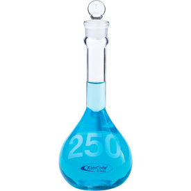 Kimble® Kimax® Class A Coated Heavy Duty Wide Mouth Volumetric Flasks 2000ML KC92812G-2000