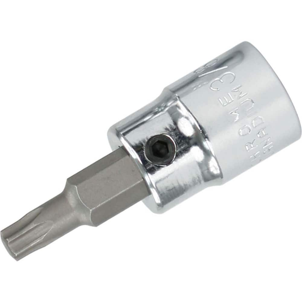 Hand Hex & Torx Bit Sockets, Socket Type: Torx Bit Socket , Drive Size (Fractional Inch): 3/8 , Torx Size: T40 , Bit Length (mm): 46.00 , Insulated: No  MPN:76328