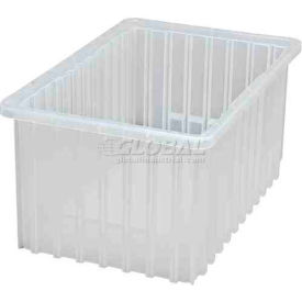 GoVets™ Plastic Clear-View Dividable Grid Container 16-1/2
