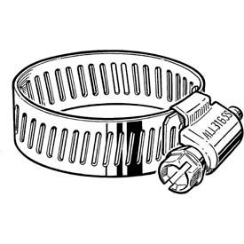 B72HSPX 316 Stainless Steel Worm Gear Hose Clamp 4-1/16