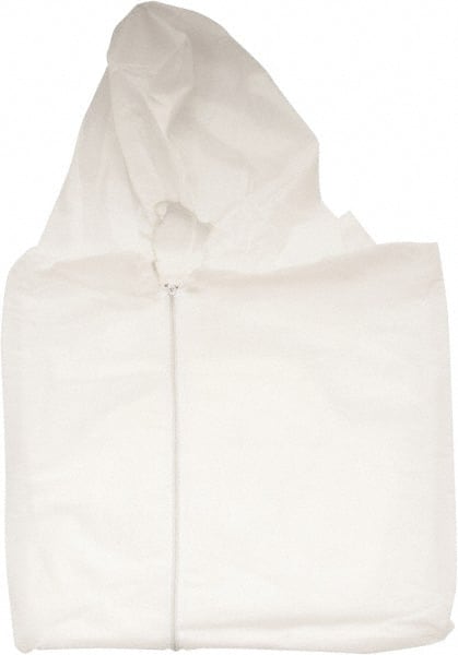 Coverall: White, Non-Disposable, XL, 50G, Pack MPN:KM-CVL-SMS-B-XL