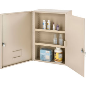 GoVets™ Medium Narcotics Cabinet Double Door/Double Lock 16