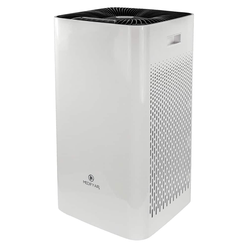 Self-Contained Electronic Air Cleaners, Cleaner Type: Air Purifier with H13 HEPA Filter , Air Flow: 550CFM , Sound Level: 70db(A) , Color: White  MPN:MA-112-W1