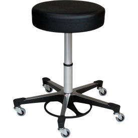 Blickman 1205 Foot Operated Exam Stool W/O Back W/5 Leg Aluminum Base 1041205025