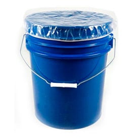 GoVets™ 5 Gallon Pail Elastic Dust Cover 4 mil 100 per Case - Pkg Qty 100 349986