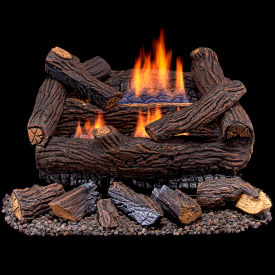 Duluth Forge Ventless Dual Fuel Log Set 18