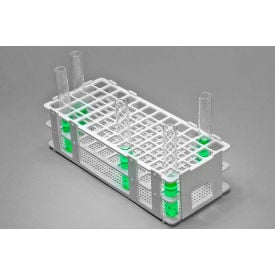 Bel-Art No-Wire™ PP Test Tube Rack 187450001 For 13-16mm Tubes 60 Places White 1/PK 187450001