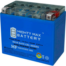 Mighty Max Battery YTX20L 12V 18AH / 270CCA GEL Battery YTX20L-BSGEL