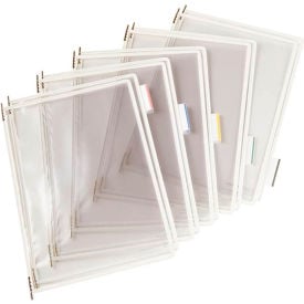 Tarifold® Pivoting Pocket Packs 10 Pockets/Pack White P020