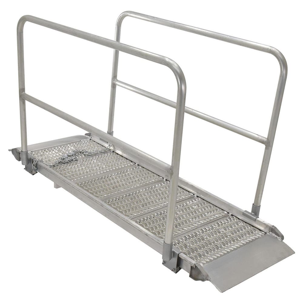 Risers & Ramps, Ramp Type: Walk Ramp , Material: Aluminum , Load Capacity (Lb.): 1600 , Load Capacity: 1600 , Height (Inch): 45.3125in  MPN:AWR-G-28-14A-HR