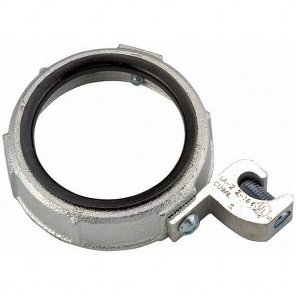 Conduit Bushing: For Rigid & Intermediate (IMC), Malleable Iron, 2-1/2