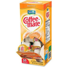 Coffee mate® Non-Dairy Liquid Creamer Singles Hazelnut 0.375 oz. 50/Box NES35180BX