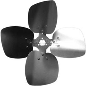 Four Wing Condenser Fan Blade Interchangeable Hub Aluminum Blade CCW 12