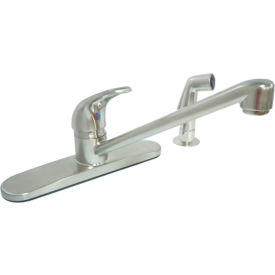 Dominion Faucets Single Lever Kitchen Faucet w/ Side Spray Brushed Nickel 77-2188