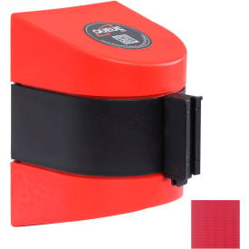 WallPro 450 Wall Mount Retractable Belt Barrier Red Case W/25' Red Belt WP450R-RD250