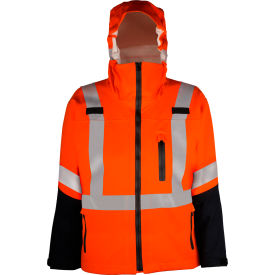 Big Bill Casual Duck Jacket With Reflective Tape 4XL Orange JKTCRT/OS-R-ORA-4X