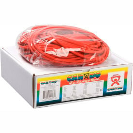 CanDo® Latex-Free Exercise Tubing Red 100' Roll/Box 10-5722