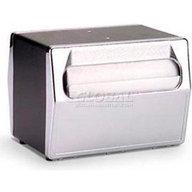 Vollrath® Two Sided Napkin Dispenser 6516-06 Tabletop Black 6516-06