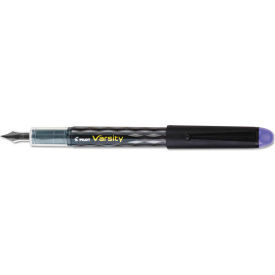 Pilot® Varsity Fountain Pen Medium 1mm Purple Ink Gray Pattern Wrap Barrel 90008