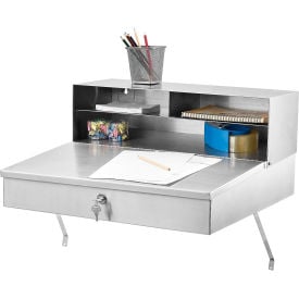 GoVets™ Wall Mount Shop Desk 24