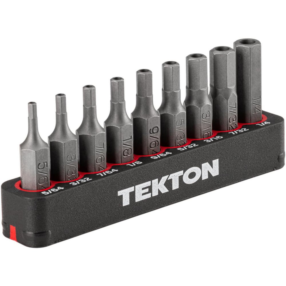 Screwdriver Bit Sets, Set Type: Security Hex , Tip Type: Hex , Container Type: Plastic Holder , Point Type: Tamperproof Hex , Drive Size: 0.25  MPN:DZX93003