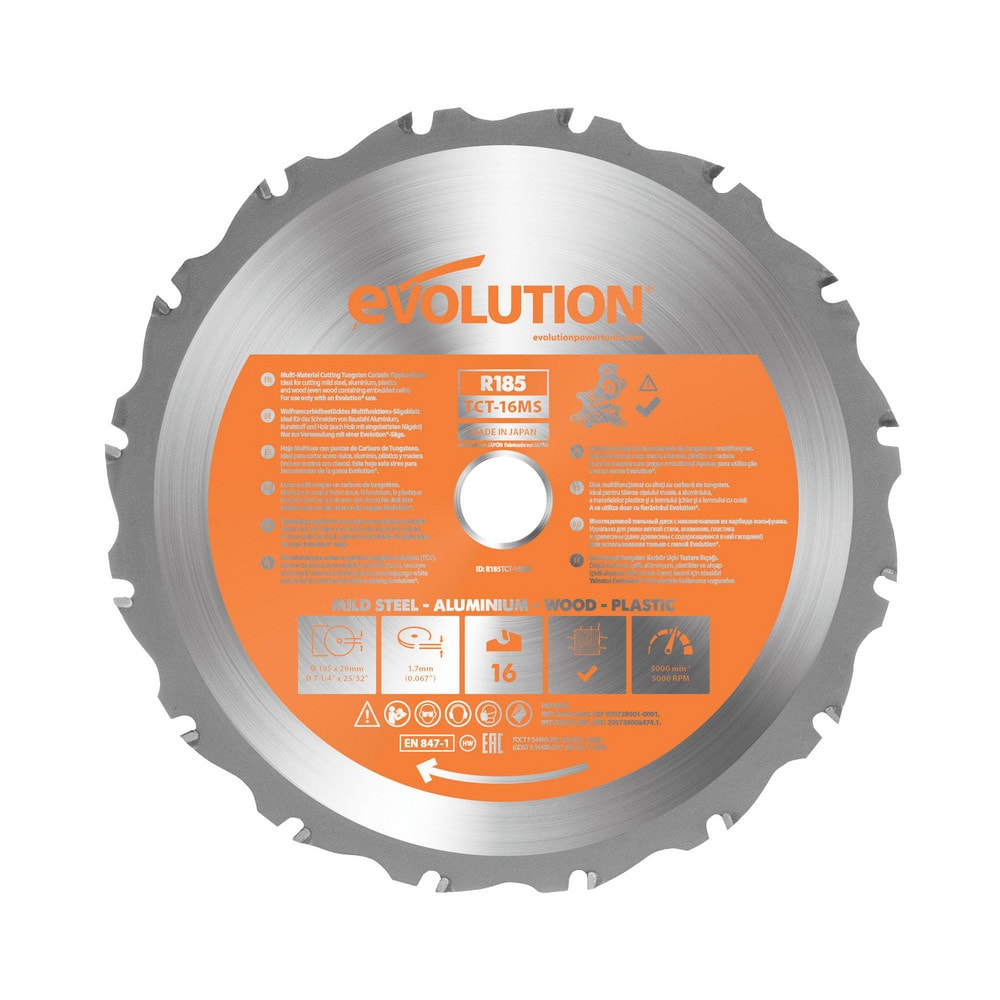 Wet & Dry-Cut Saw Blade: 7-1/4