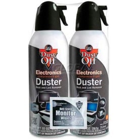 Falcon® Dust-Off XL Compressed Gas Duster DSXLPW 10 Oz. 2/Pk DSXLPW