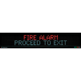 Alpha™ 4000 Semi-Outdoor LED Mass Notification Sign Full Color 24VDC 4080RGB 154031