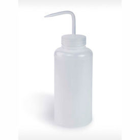 Bel-Art LDPE Wash Bottles 116201000 1000ml Natural Cap Wide Mouth 3/PK 11620-1000