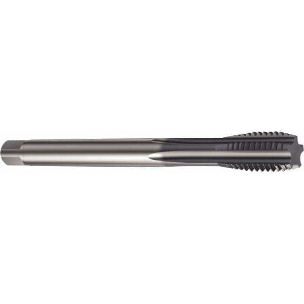 Straight Flute Tap: M12x1.25 Metric Fine, 5 Flutes, 6HX Class of Fit, High Speed Steel, TiAlN Coated MPN:6871246