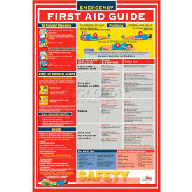Poster First Aid Guidefety 18 x 24 PST002