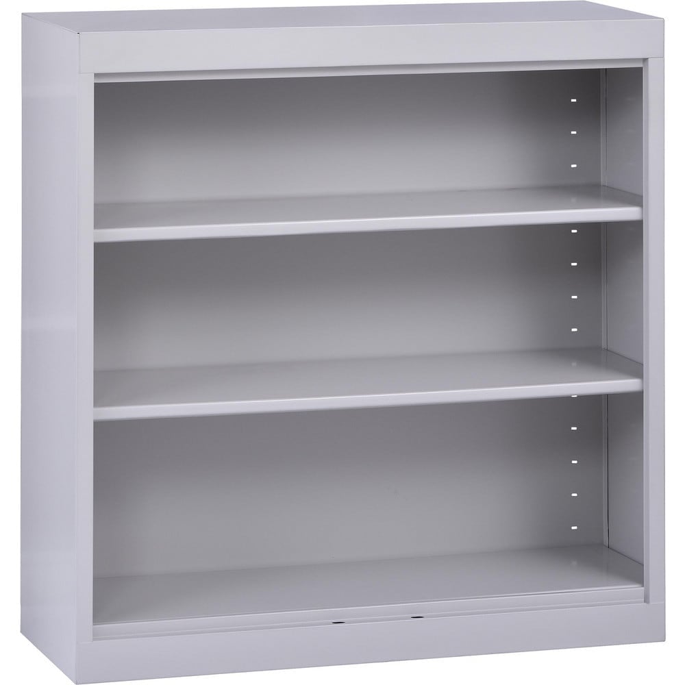 Bookcases, Overall Height: 36in , Overall Width: 36 , Overall Depth: 12 , Material: Steel , Color: Dove Gray  MPN:BA20361236-05